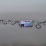 Spiral tie-out stake